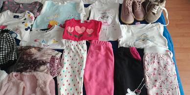 Stock vestiario invernale bimba PZ 26+2 Tg12/18/24