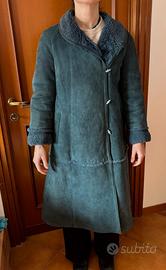 Cappotto Vera pelle di  montone blu