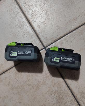 batterie lux tools 20v 