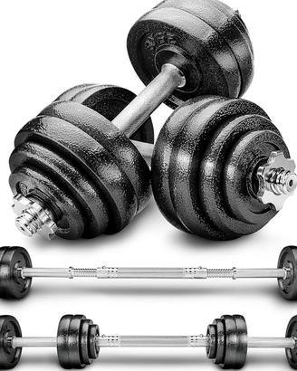 RE:SPORT 2 in 1 Set di manubri 15-30 kg