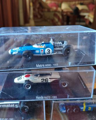 Modellini Formula 1 Storiche in Teca - Scala 1:43