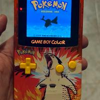 Game Boy Color AMOLED - Pokémon Typhlosion Edition