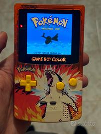 Game Boy Color AMOLED - Pokémon Typhlosion Edition