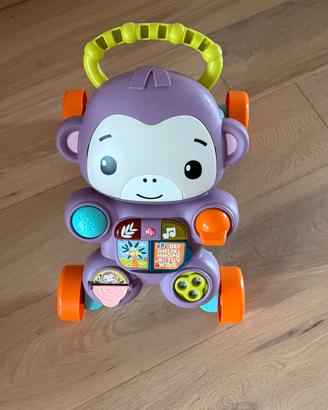 Scimmietta Fisher Price primi passi