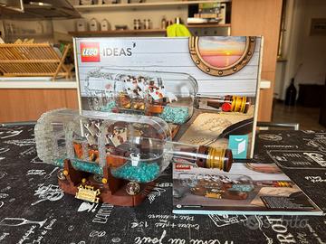 LEGO Ideas 21313 Nave in bottiglia Raro