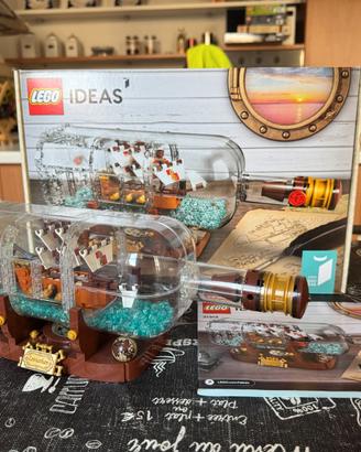 LEGO Ideas 21313 Nave in bottiglia Raro