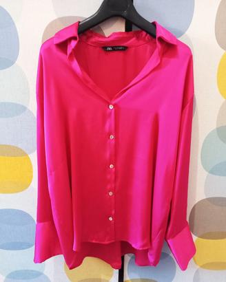 CAMICETTA ZARA - SIMILRASO FUXIA - XL