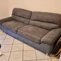 Divano Zante 3 posti grigio