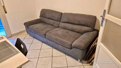 Divano Zante 3 posti grigio