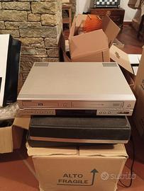 lettore DVD e vhs Samsung 
