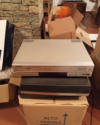 lettore DVD e vhs Samsung 