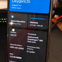 OnePlus 9 Pro 12/256GB – Schermo e Batteria NUOVI