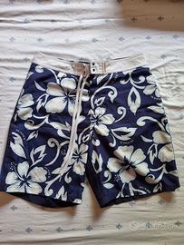 Costume Sundek uomo blu con disegni floreali tg.31