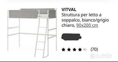 LETTO A SOPPALCO