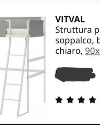 LETTO A SOPPALCO