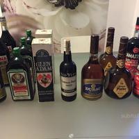 Stock di 14 bottiglie introvabili '70-80