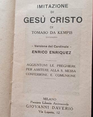 Libro religioso fine '800