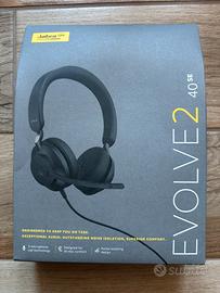Cuffie con microffono per PC Jabra Evolve2 40se