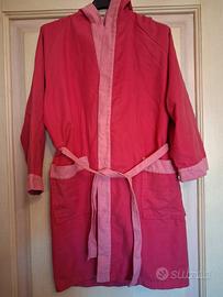 Accappatoio microfibra bambina 7/9 anni