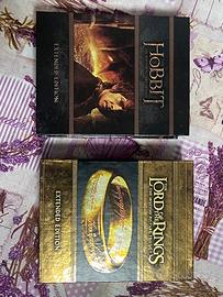 signore degli anelli e Hobbit saga collezione