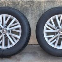 4 cerchi in lega per Volkswagen+pneumatici Dunlop