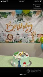 Accessori festa animali della foresta