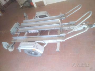 Carrello rimorchio porta moto ellebi