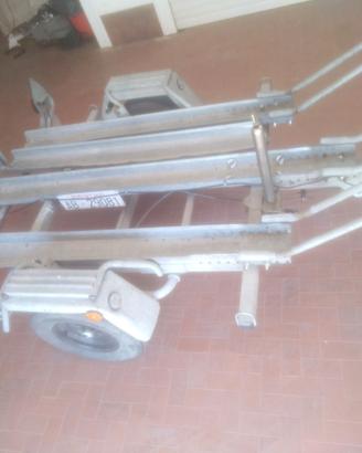 Carrello rimorchio porta moto ellebi