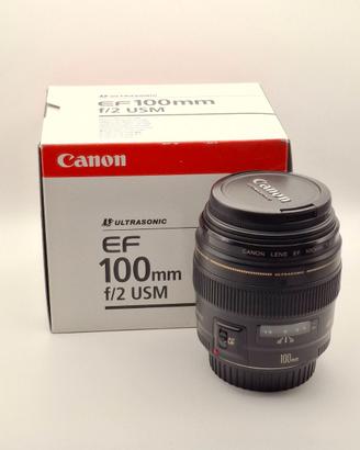 Obiettivo Canon EF 100 F2 USM
