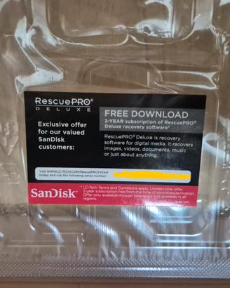 SanDisk RescuePro Deluxe Data Recovery (2 anni)