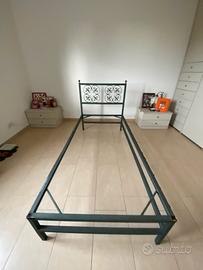 Struttura Letro in Ferro Battuto