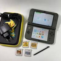 new nintendo 3ds xl nero con 4 giochi