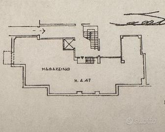 Magazzino C2 fondo di palazzo possibile cantine