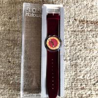 Orologio Swatch Red velvet 1991