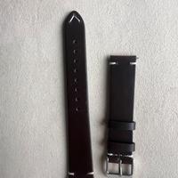 Cinturino orologio stile vintage 18mm marrone