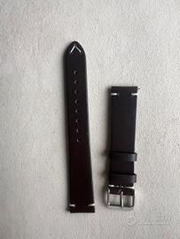 Cinturino orologio stile vintage 18mm marrone