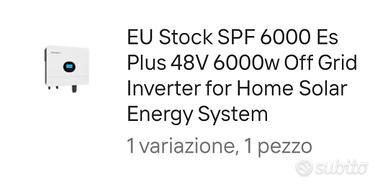 impianto fotovoltaico 