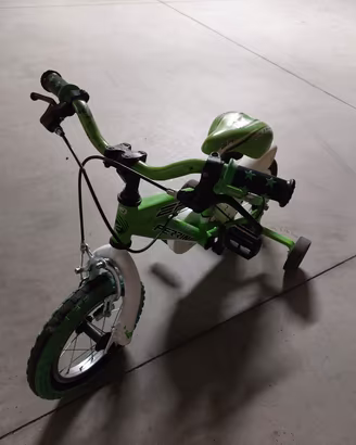 Biciclettina con rotelline