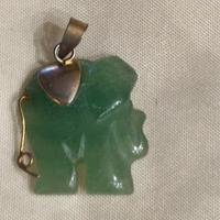 Ciondolo pendente elefante portafortuna 