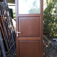 Portoncino Ingresso in Pino 93x241 sx