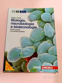 libro "biologia, microbiologia e biotecnologie" 
