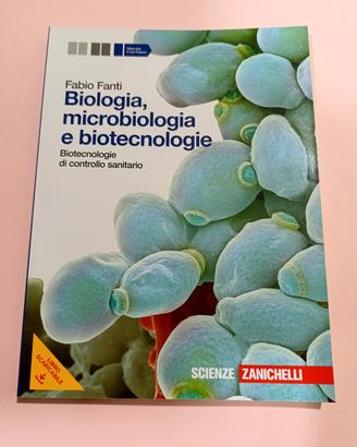 libro "biologia, microbiologia e biotecnologie" 