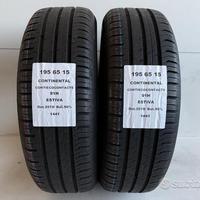 2 gomme 195 65 15 continental a1441