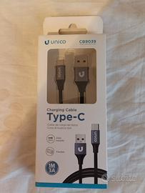 Cavo di ricarica Type-C 1 mt