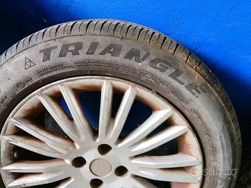 Cerchi lega 16" Fiat/lancia con gomme nuove