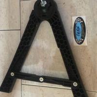 Cavalletto lat. richiudibile per moto cross enduro