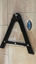 Cavalletto lat. richiudibile per moto cross enduro