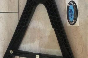 Cavalletto lat. richiudibile per moto cross enduro