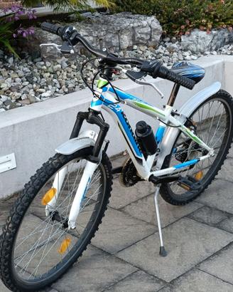 Bicicletta con marce bambino 7/11 anni