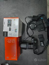 Sony A6000+ 16-50oss + 55-210oss  8702 SCATTI